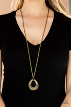 Load image into Gallery viewer, Glitz and Grind - Brass Necklace