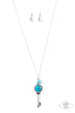 Load image into Gallery viewer, Unlock Every Door - Blue Necklace