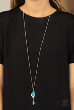 Load image into Gallery viewer, Unlock Every Door - Blue Necklace