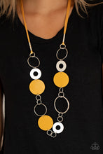 Load image into Gallery viewer, Sooner or LEATHER - Yellow