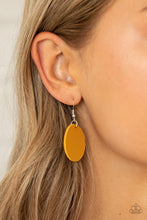 Load image into Gallery viewer, Sooner or LEATHER - Yellow