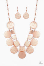 Load image into Gallery viewer, Stop and Reflect - Copper Necklace
