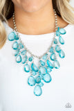 Load image into Gallery viewer, Irresistible Iridescence Necklace Blue
