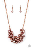 Grandiose Glimmer Necklace Copper