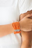 "Outback Odyssey" Orange Bracelet