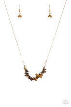 Load image into Gallery viewer, Back to Nature Brown necklace
