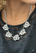 Load image into Gallery viewer, HEIRESS of Them All - White Necklace &amp; Earrings Set
