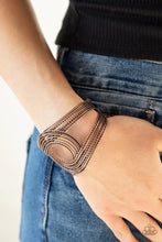 Load image into Gallery viewer, Rustic Coils - Copper Bracelet
