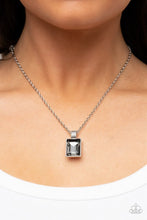 Load image into Gallery viewer, Understated Dazzle - Silver Necklace &amp; Earrings Set
