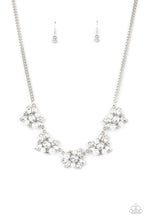 Load image into Gallery viewer, HEIRESS of Them All - White Necklace &amp; Earrings Set
