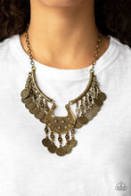 Load image into Gallery viewer, Treasure Temptress - Brass Necklace
