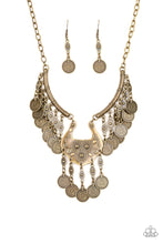 Load image into Gallery viewer, Treasure Temptress - Brass Necklace
