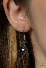 Load image into Gallery viewer, Space Glam Black Necklace &amp; Earrings Set
