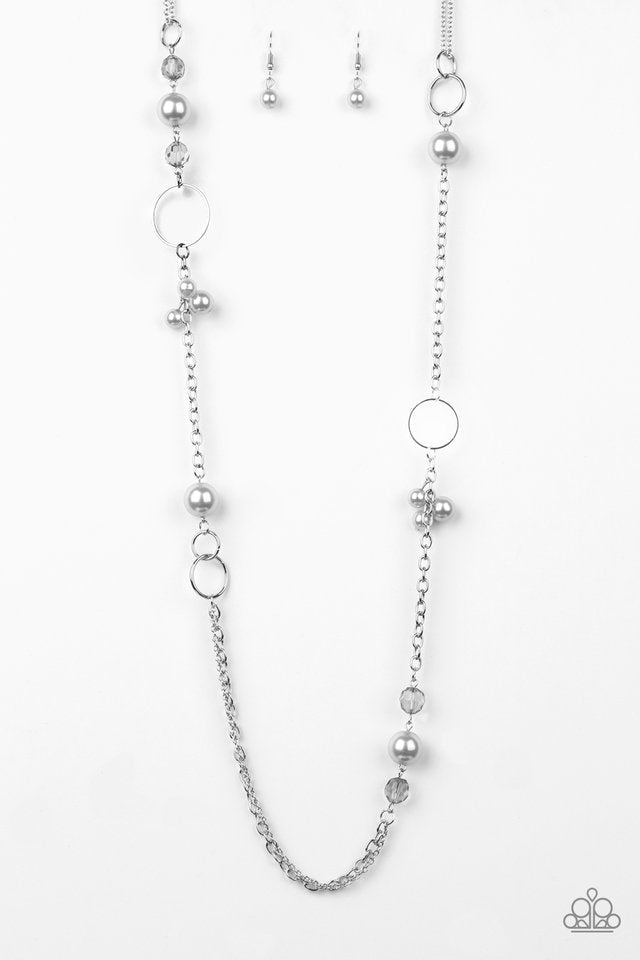 Pageant Princess - Silver ♥ Necklace