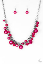 Load image into Gallery viewer, THE UPSTATER - PINK PEARL SILVER BEAD NECKLACE
