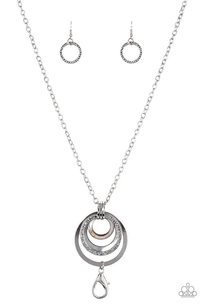 Coast Coasting - Silver Lanyard Necklace