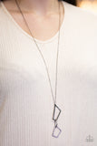 Load image into Gallery viewer, SHAPELY SILHOUETTES BLACK NECKLACE
