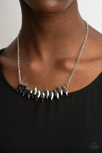 Load image into Gallery viewer, Icy Intensity - silver  necklace

