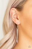 Load image into Gallery viewer, Ultra Sharp - Silver Necklace - Paparazzi Accessories

