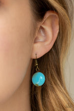 Load image into Gallery viewer, FULL OUT FRINGE BLUE NECKLACE
