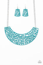 Load image into Gallery viewer, Powerful Prowl - Blue Necklace
