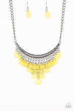 Load image into Gallery viewer, Rio Rainfall - Yellow Necklace
