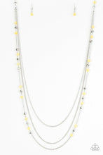 Load image into Gallery viewer, Colorful Cadence Yellow Necklace
