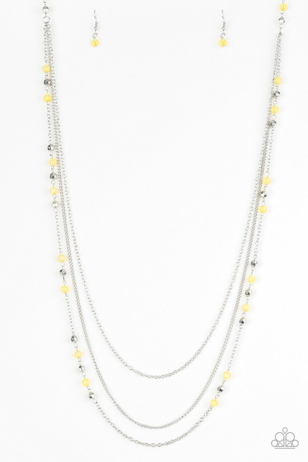 Colorful Cadence Yellow Necklace