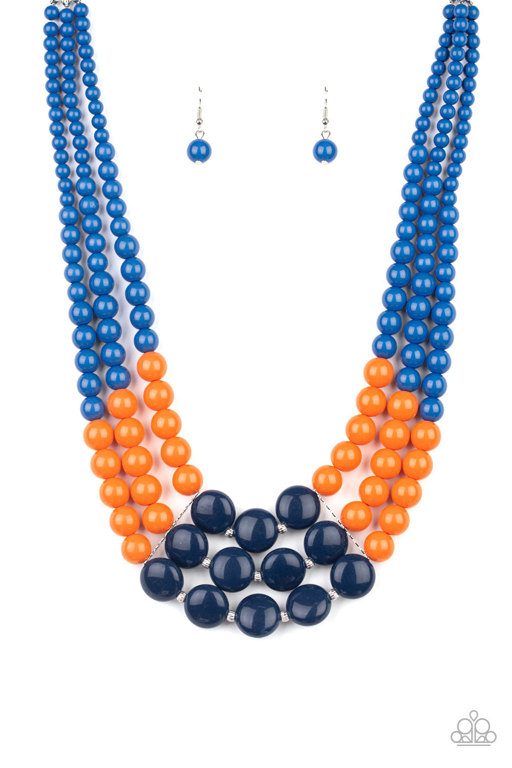 Beach Bauble - Blue Necklace