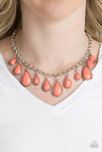 Load image into Gallery viewer, Jaw-Dropping Diva - Orange Necklace

