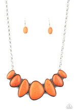 Load image into Gallery viewer, Primitive - Orange Necklace

