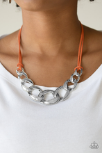 Load image into Gallery viewer, Naturally Nautical - Orange Necklace

