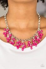 Load image into Gallery viewer, Modern Macarena - Pink Necklace
