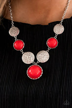 Load image into Gallery viewer, Bohemian Bombshell - Red Necklace
