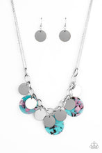 Load image into Gallery viewer, Confetti Confection - Blue Necklace
