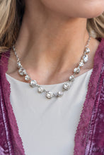 Load image into Gallery viewer, Hands Off the Crown! - White Necklace
