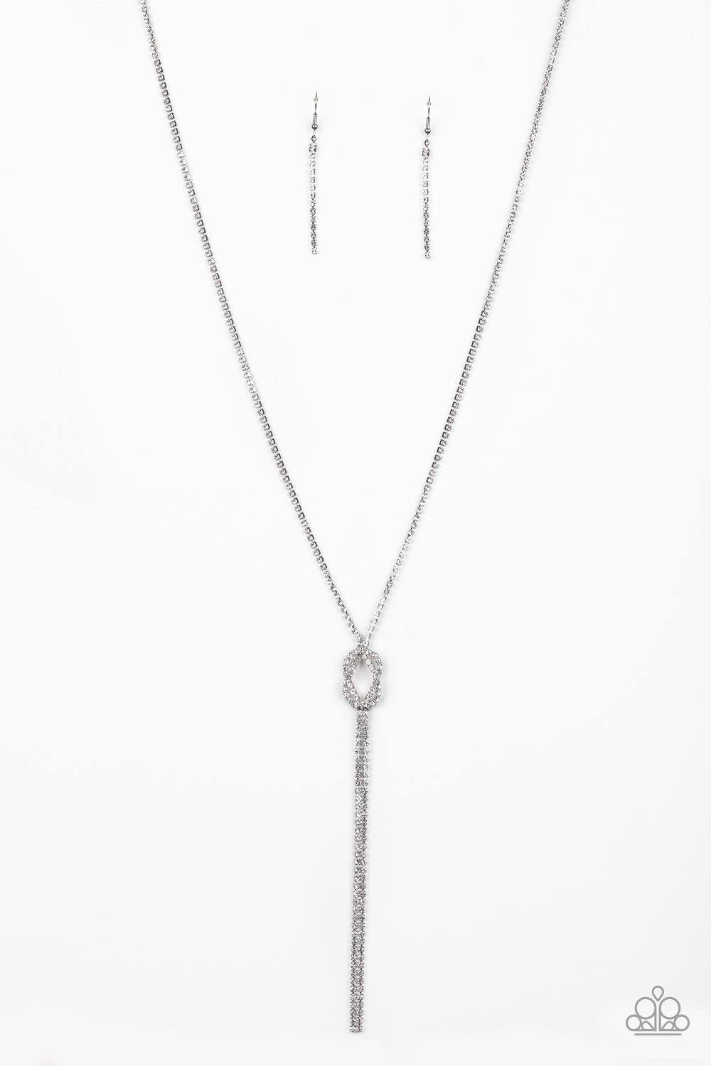 Knockout Knot Black Necklace