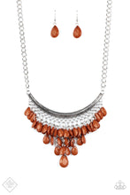 Load image into Gallery viewer, Rio Rainfall - Brown Necklace
