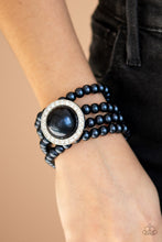 Load image into Gallery viewer, Top Tier Twinkle Blue Pearl Bracelet
