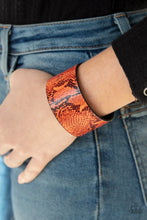 Load image into Gallery viewer, It's a Jungle Out There - orange - Paparazzi bracelet
