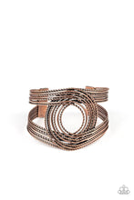 Load image into Gallery viewer, Rustic Coils - Copper Bracelet
