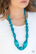 Load image into Gallery viewer, Summer Breezin - Blue Necklace
