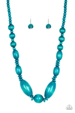 Load image into Gallery viewer, Summer Breezin - Blue Necklace
