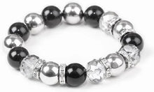 Load image into Gallery viewer, Camera Chic Black Stretchy Bracelet
