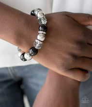 Load image into Gallery viewer, Camera Chic Black Stretchy Bracelet

